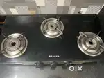 3 burner Faber gas stove