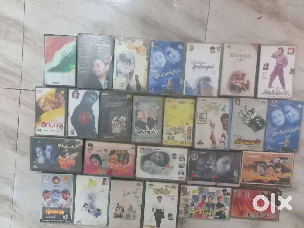 Used Tamil audio cassettes