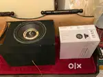JBL INFINITY WOOFER 1270WATT PRIMUS with INSTALLED WOODEN BOX