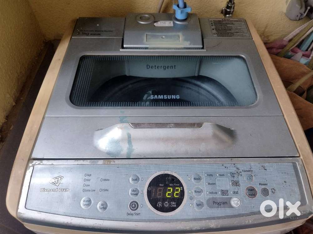Working washing machine