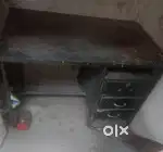 Metal office desk