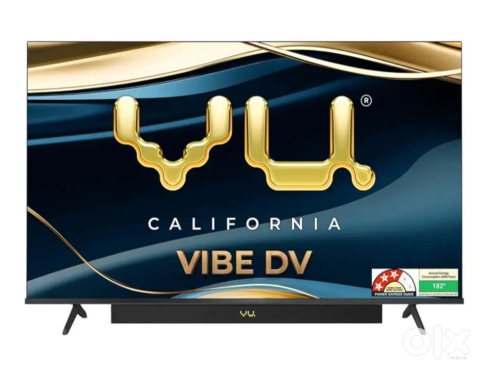 55 inch VU Vibe TV.only 10 days used