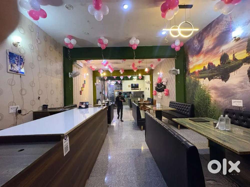 Running restaurant is available for sale