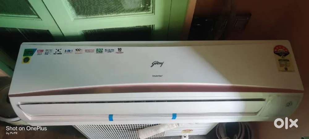 Godrej 1.7ton 5 star with 5 years full warranty