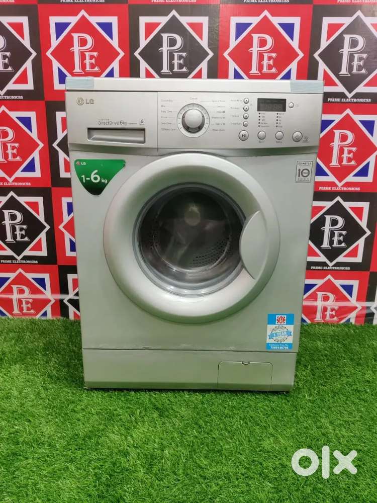 :@ LG Direct drive 6 kg silver in brand new condition;;/