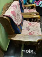 Offer price** Iron Bed cot with bed and 2sofa chairs