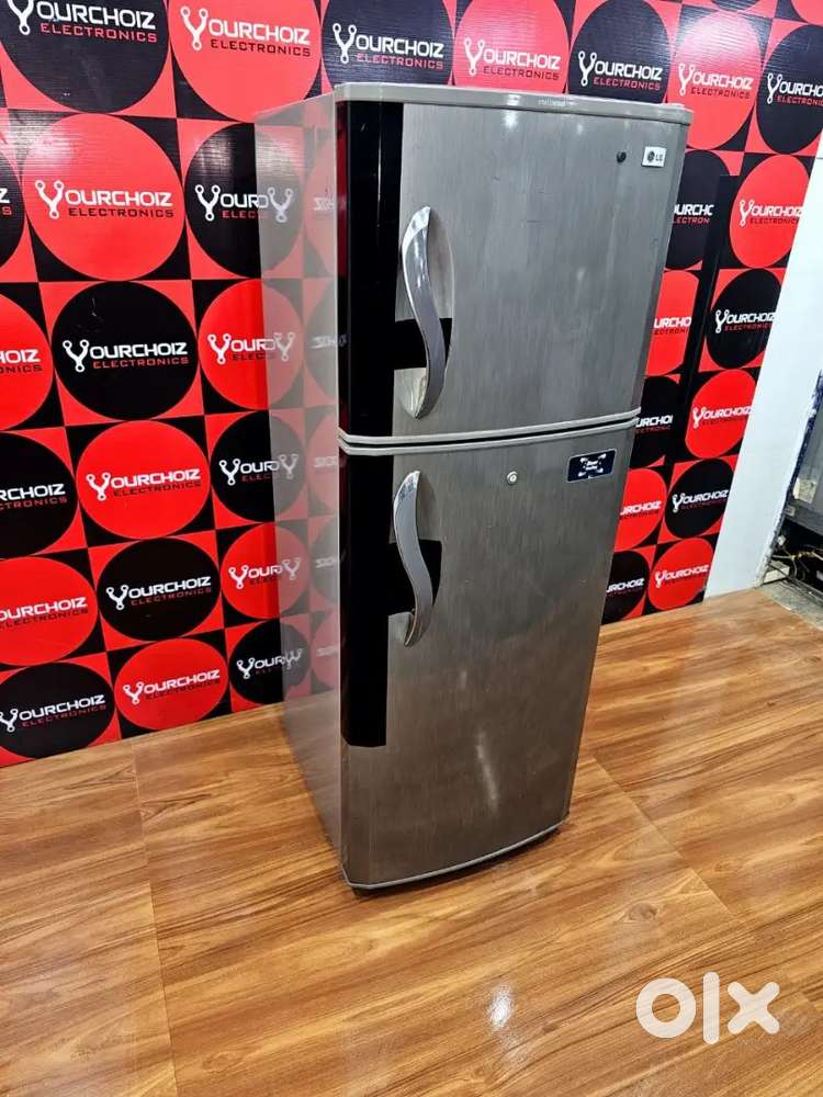 Lg double door fridge+ one year warranty