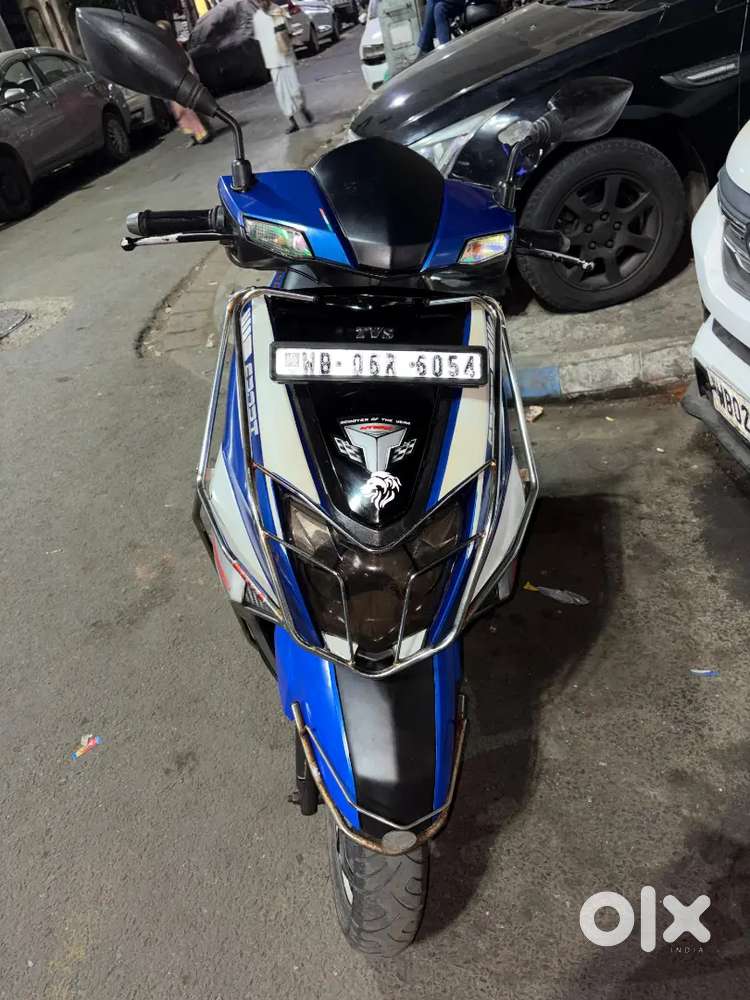 TVS NTORQ125 in a showroom fresh condition