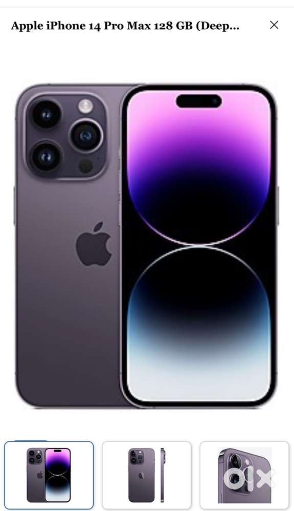 I phone 14 bro max 128 gb. For sale