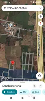 Kanchikacherla bypass plot for sale