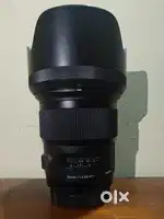 Sigma 50 mm f/1.4 dg lens for canon