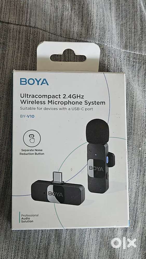 Boya Ultracompact 2.4GHz Wireless Microphone System