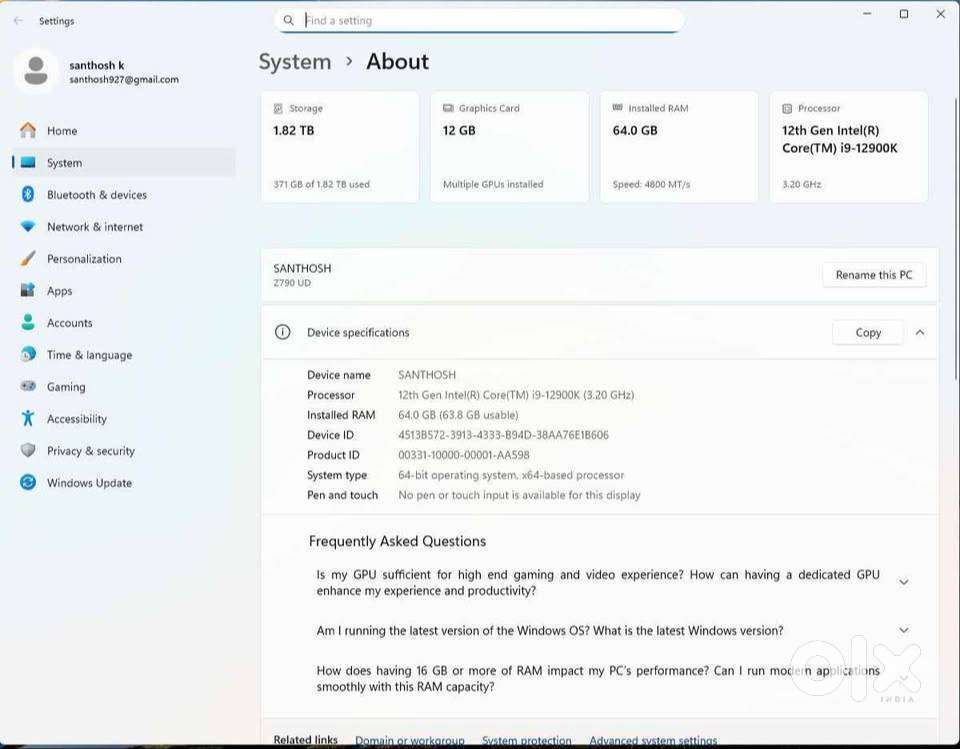 High Configuration System