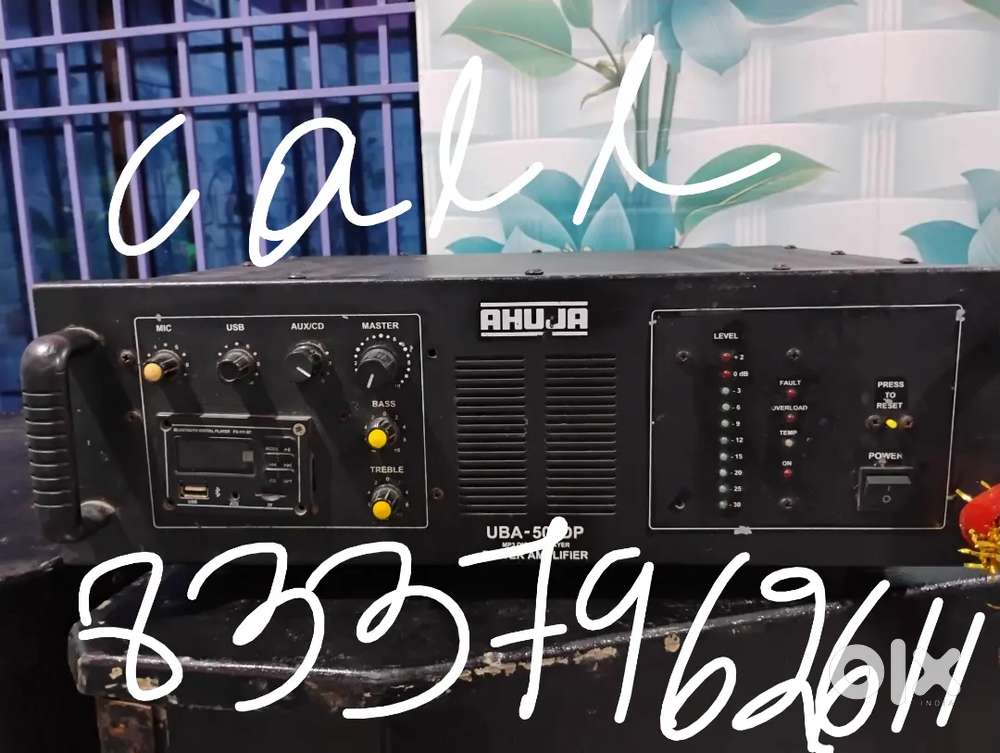 AHUJA amplifier+ Roxy amplifier 500 watt and 160 watt