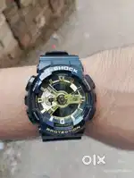 Casio G-Shock Black & Gold Watch – Shock Resistant & Waterproof