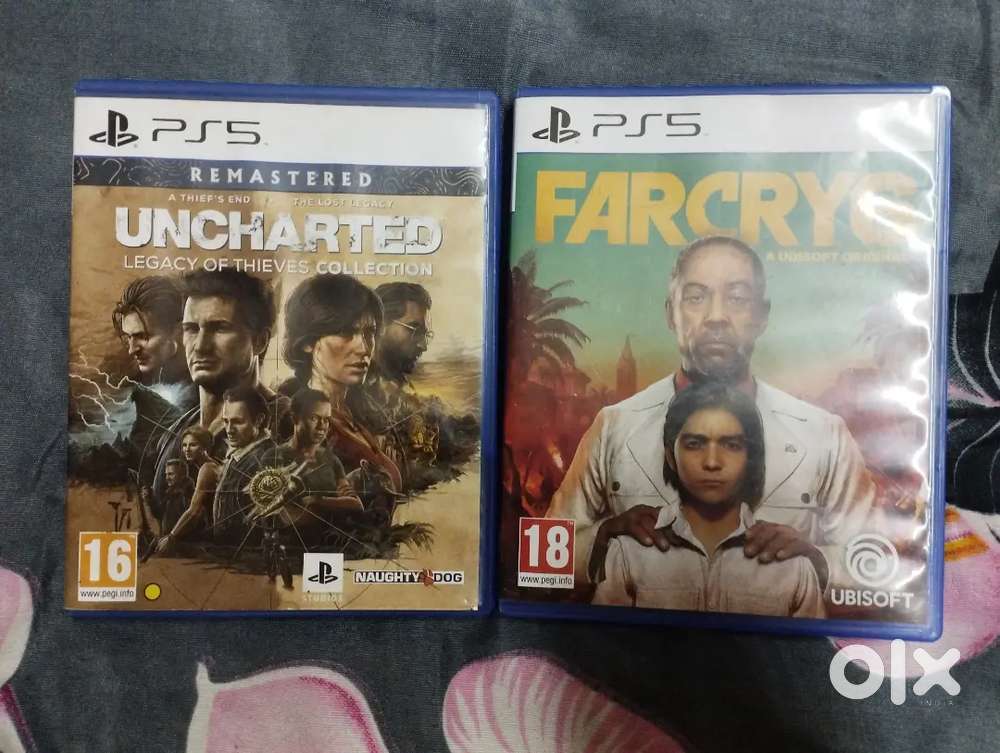 PS5 UNCHARTED AND FAR CRY 6