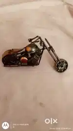 Harley Davidson steel  showpiece model