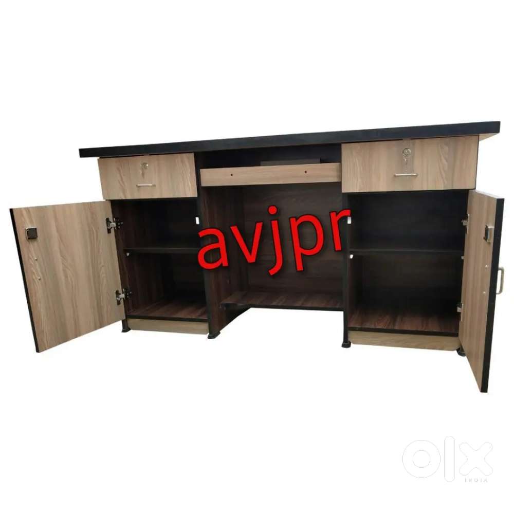 New full size wooden office table reception tables office furnitures