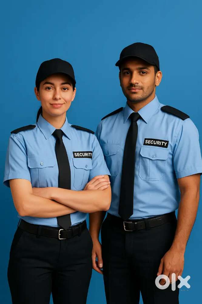Male & Female security guard