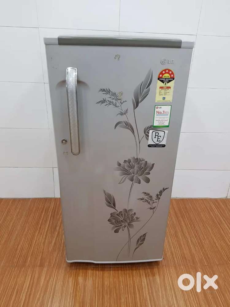 In a excellent working condition LG 5 star Grey single door refrigerat