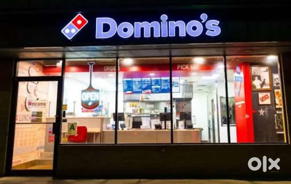 DOMINOS STORE  में नौकरी के लिए अप्लाई करें!!!