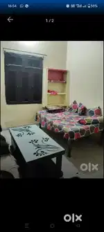 2 Bhk room Ground floor for rent with A.C and wifi facility.