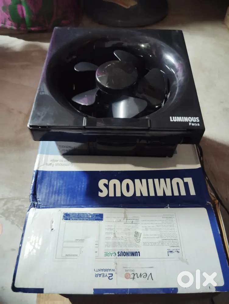 Luminous exhaust fan