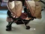 Twins Baby Stroller, good condition, brand -babyhug
