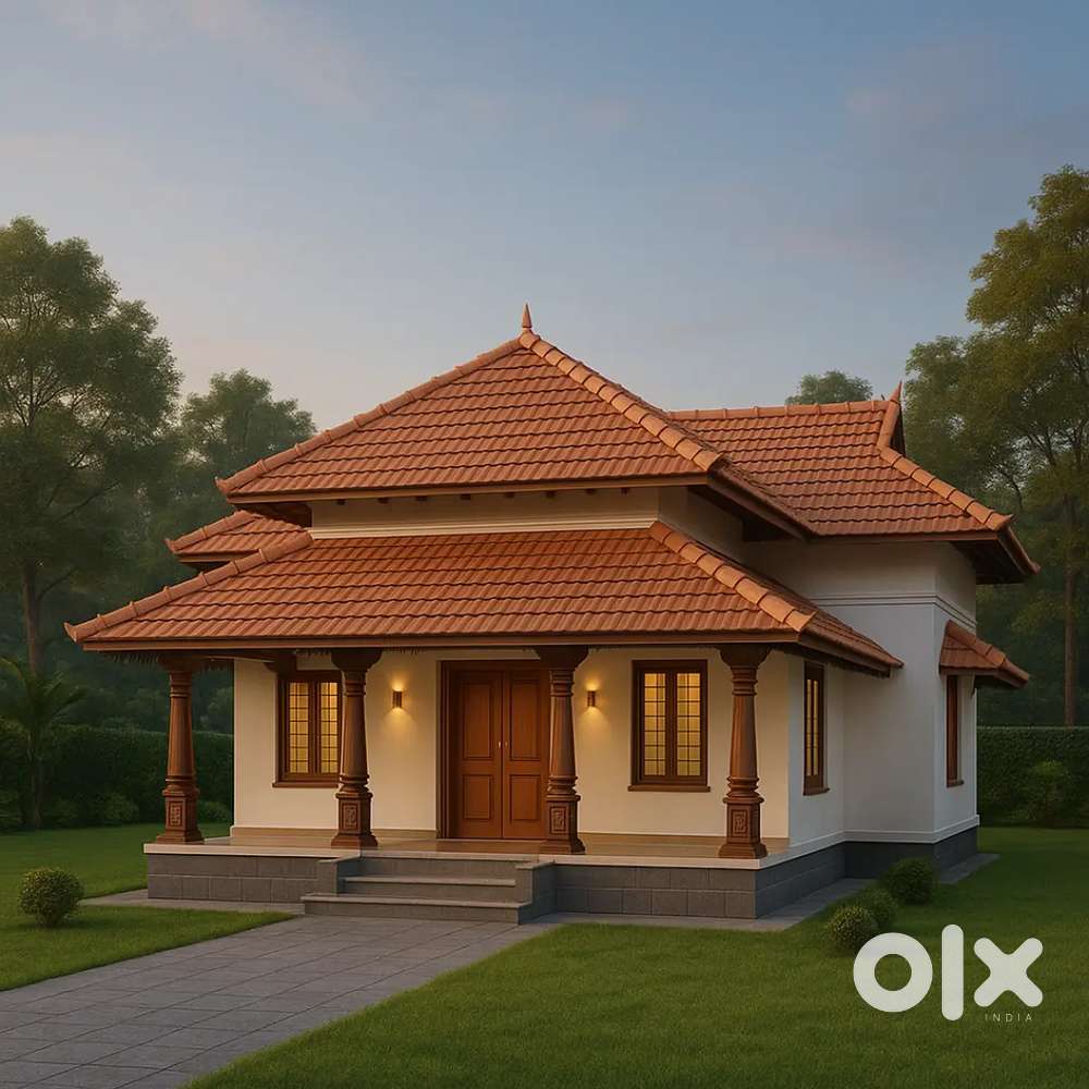 2.58 Cents & 1000 Sqft Kerala Style House At Kuniyamuthur