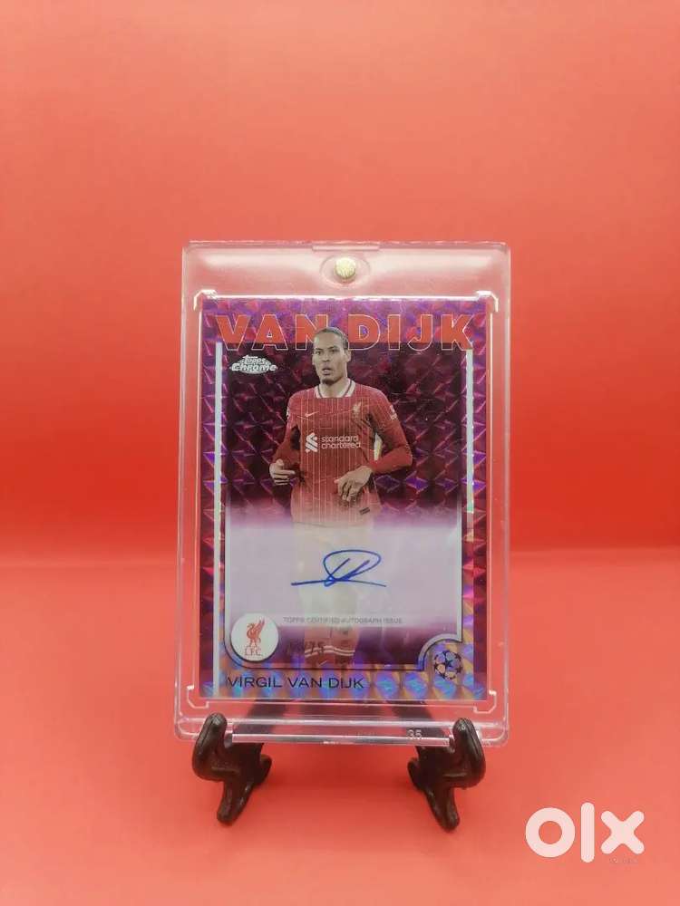 Virgil van dijk auto magenta geometric refractor /75