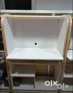 Computer wooden table