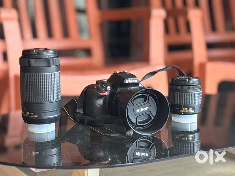 Nikon D3400 Full camera set with bag for aspiring photographers