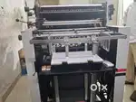Two Colour Satellite Model Non Woven Bag Printing Machine