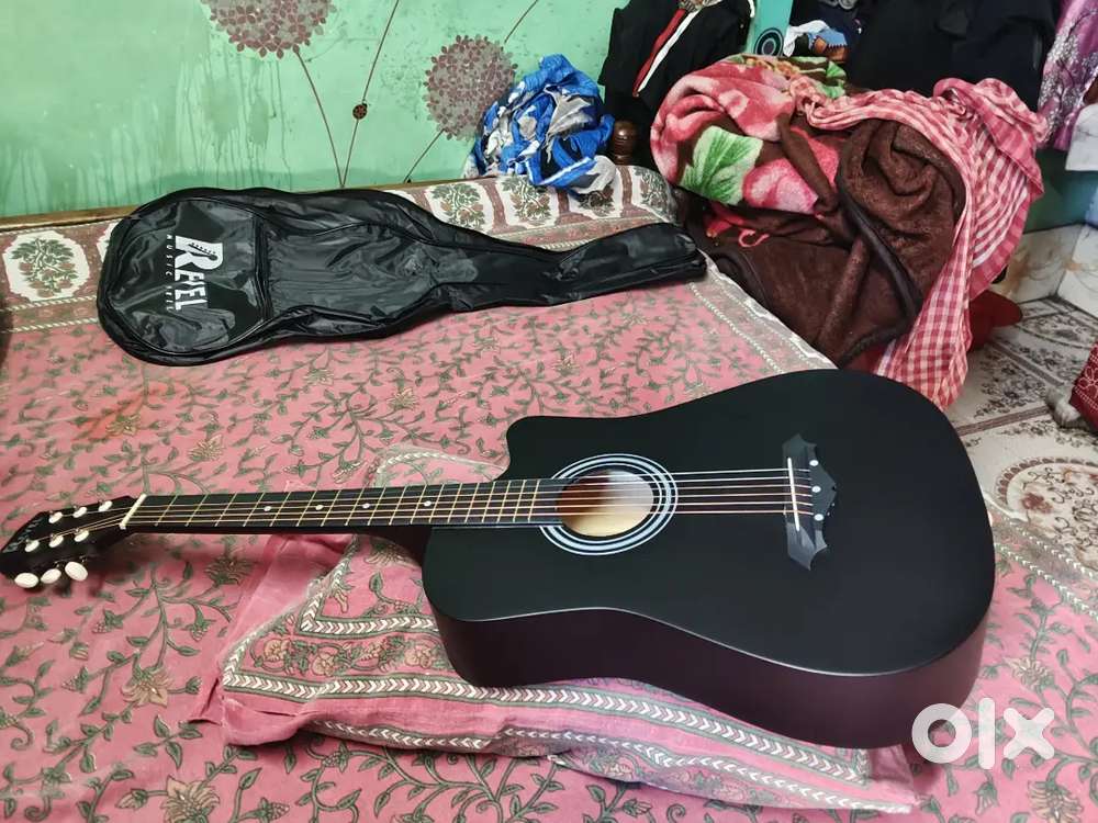 Revel guitar - 38c - LGP - BK acoustic guitar (black)