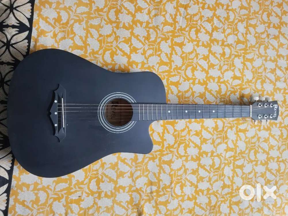 Black Acoustic Guitar