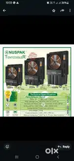 Tent cooler, home delivery available,vip 2800rs. Mrp trolly bag फ्री