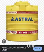 Water tank over head 2000 liter Astral 3 layers