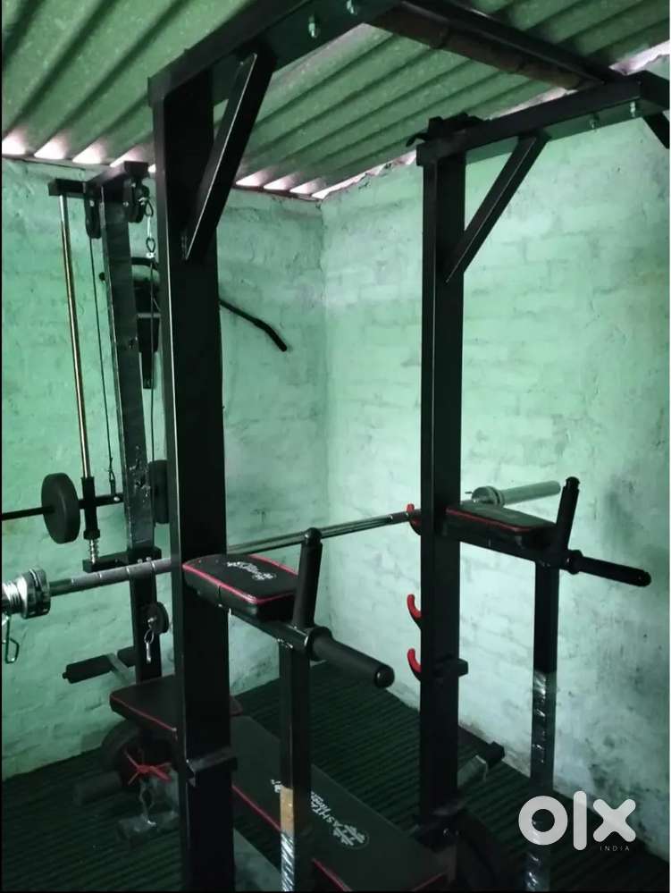 Multifunction home gym fitness equipment