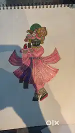 Shri Radhavallabh Laal Ju Handmade Painting