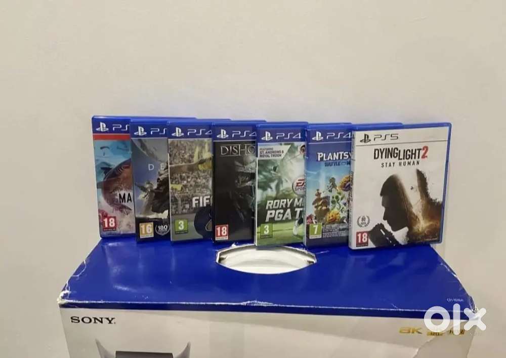 Sony Playstation 5 PS5 DISC EDITION BLACK 825GB HUGE BUNDLE