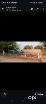 Ready to construction open plot for sale at moinabad