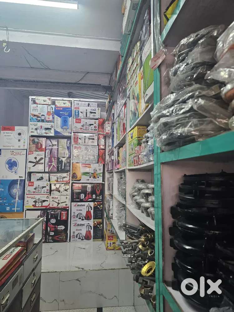 Mixer, cooker, gas , ceiling fans