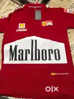 Brand new red polo T shirt large size