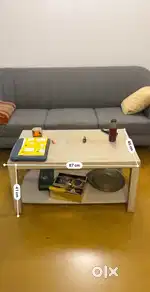 Centre table and two side tables