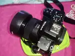 Nikon z 50ii camera with nikkor 40 mm prime lens.