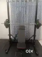 Weight training rack for Squats and Pull ups back combokk combokk