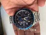 Casio Edifice Analog Black Dial Men Watch for sale rarely worn