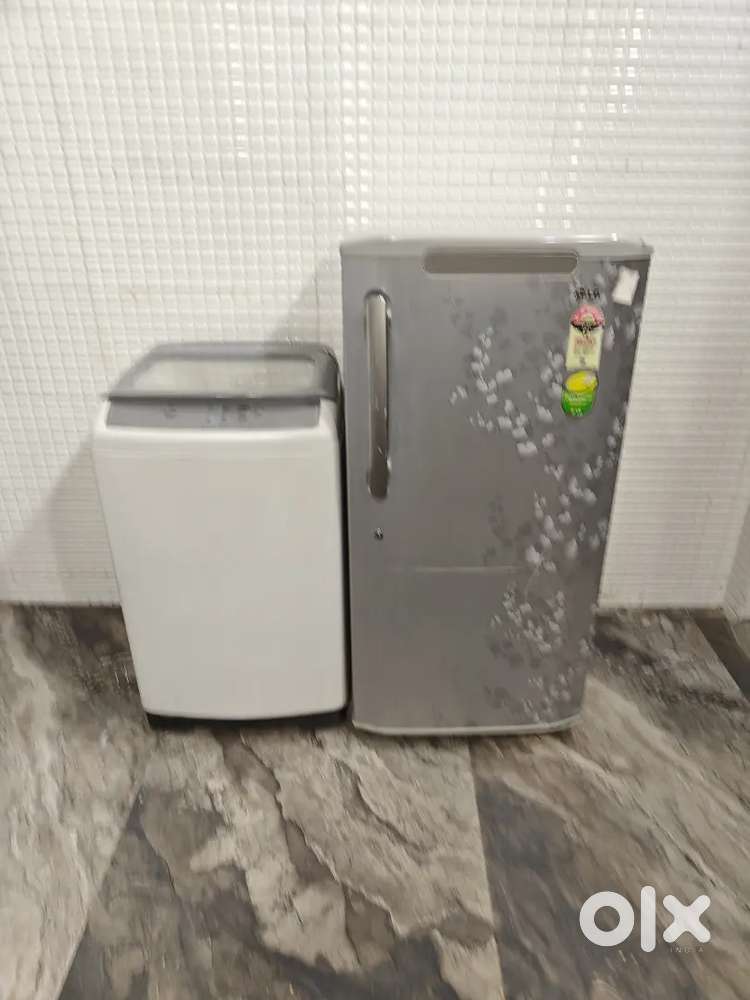 Use 242 Lg single door and samsung topload washing machine