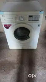 LG 6kg Front Load Full Automatic White Washing Machine