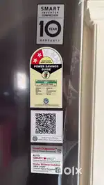 LG 398 ltrdouble door frost free Auto smart connect Refregirator